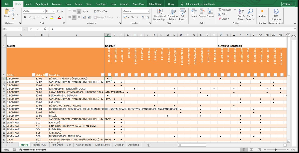 Power Query bağlantılı Excel